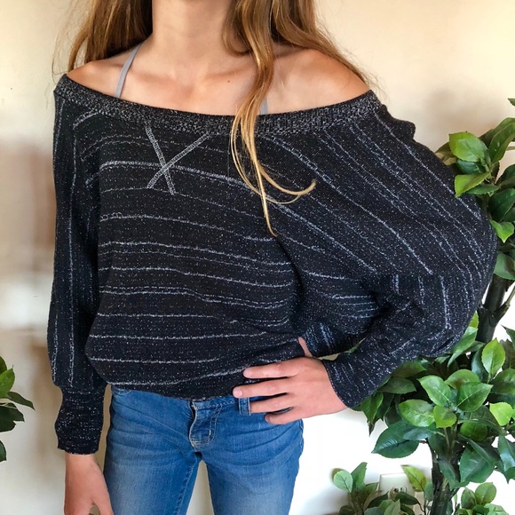 Striped sparkley sweater - Picture 1 of 7